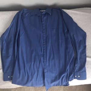 Blue dress shirt
